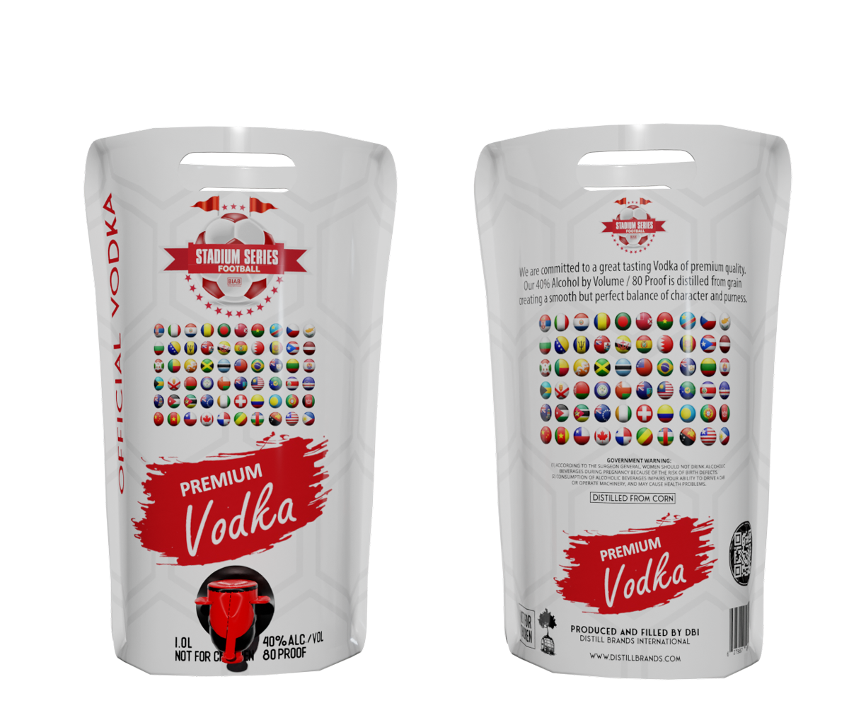 DBI MLB Flex Bags 1.75L Premium Vodka